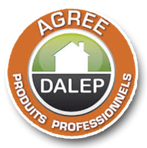Logo Agréé DALEP produits professionnels